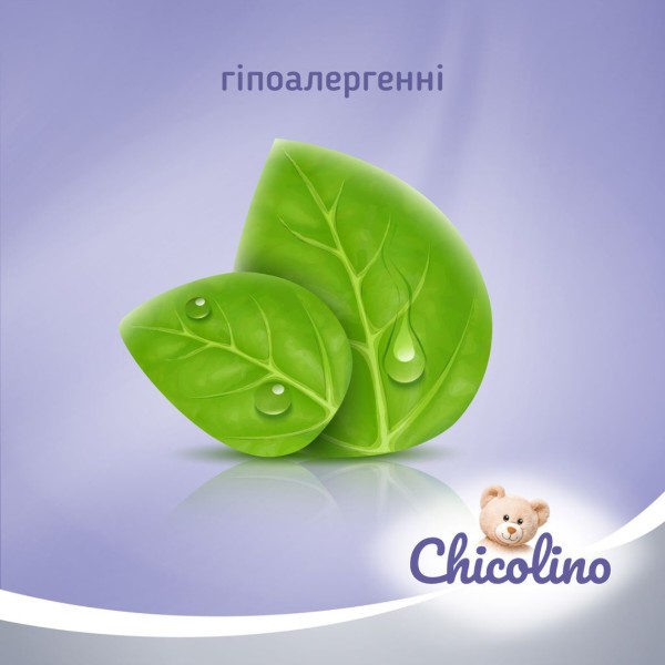 Фото - Вологий туалетний папір дитячий Chicolino біорозк. 40 шт. 16 уп/комл. (2000998939458)